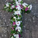 Large floral Cross