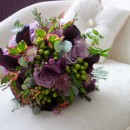 Hand tied bridal bouquet 