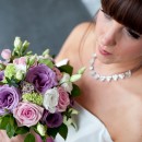 Lilac  and pale pink wedding bouquet