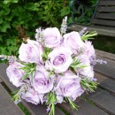 Hand tied bridal bouquet