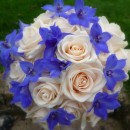 Classic domed hand tied bridal bouquet