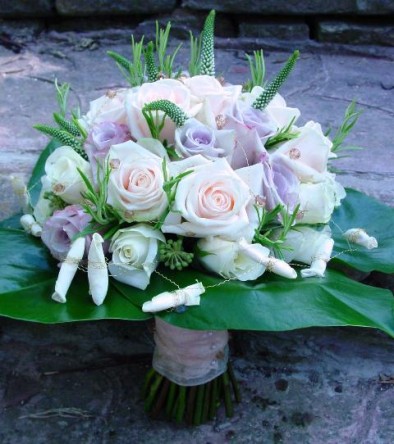 Texture romantic bouquet